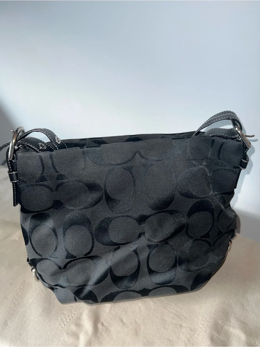 Coach Black Shoulder Bag